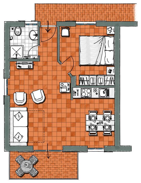 Casa Paola Apartment Vesta Exterior photo